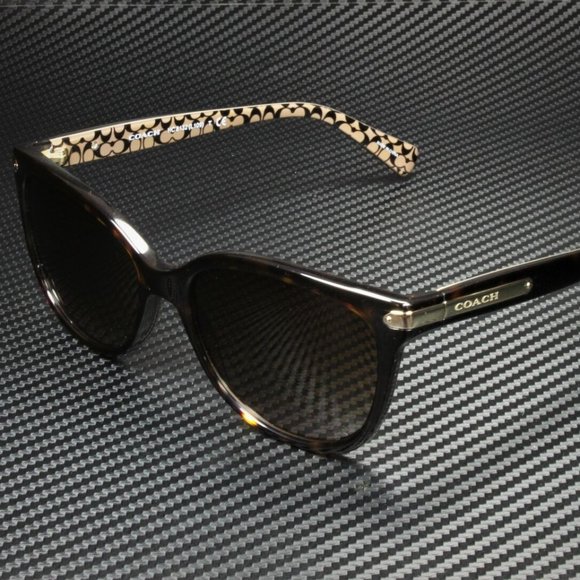 COACH Brown 57mm Sunglasses - Picture 1 of 3